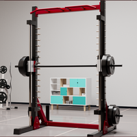 Rack de Potencia Multifuncional de Alta Capacidad con Barra de Dominadas y Soporte Ajustable para Sentadillas, Equipo de Gimnasio en Casa, Producto de Calidad Premium