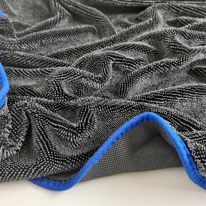 Toalla giratoria, toalla absorbente para lavado de coches, paño de limpieza de coches de microfibra automotriz, toalla de coche de 600gsm 40*40cm - Product Image 4