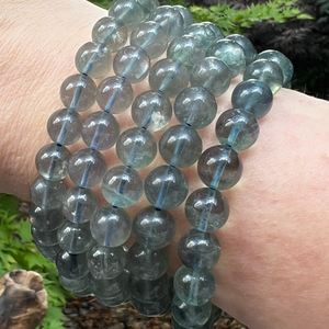 Bracelet en cristal de fluorite bleue naturelle fait à la main, style croix avec motif animal, vente en gros pour femmes, hommes, cadeaux d'affaires, de fête - Product Image 3