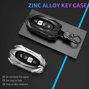 Funda para llave de coche, funda para <span class=keywords><strong>Lincoln</strong></span> Continental MKC MKZ MKX <span class=keywords><strong>Navigator</strong></span> Z Nautilus Aviator Corsair 2017 2018 2019 <span class=keywords><strong>2022</strong></span>, llavero - Product Image 2