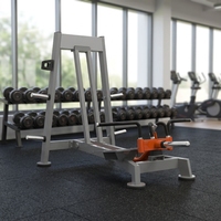 Mesin Komersial SPL22 Super Dorsy Bar Plate Loaded Peralatan Gym untuk Latihan Kekuatan Kebugaran Bina Raga