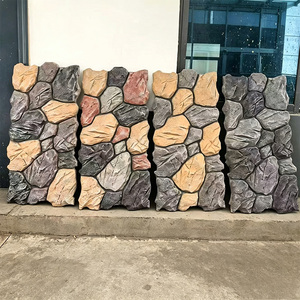 Pannello Murale Grande in PU Effetto Pietra per Esterni, Formato XL 600x2400mm, Finitura Rocciosa 3D, Installazione Rapida, Decorazione Murale, Vendita all'Ingrosso - Product Image 5