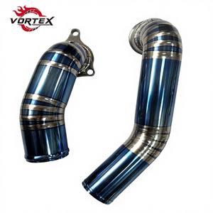 ท่อเทอร์โบชาร์จสแตนเลสเคลือบสี Vortex สำหรับ BMW M340i G20 M440i G22 M240i G42 B58 3.0T ปี 2019–2025 ติดตั้งได้โดยตรง ไม่มี CEL - Product Image 1