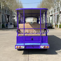 Moteur à faible teneur en carbone à la mode 15kw Super Charge 18 sièges Mini bus électrique de luxe Bus touristique électrique