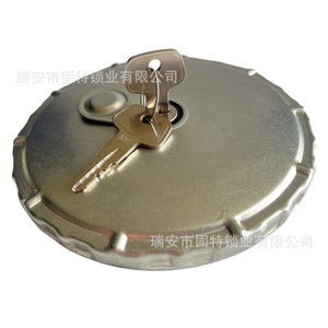 Bouchon de réservoir de carburant en alliage de zinc argenté pour camions lourds, excavatrices et plateformes de forage, origine Zhejiang - Product Image 3
