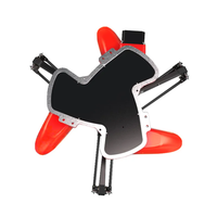 Robot collaboratif à quatre axes (Cobot) - Bras de robot Delta - Composants essentiels PLC - 2 kW 380 V - Tri, emballage, assemblage, préhension et placement
