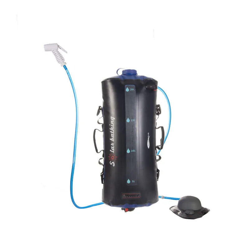 Heater Shower Pvc Water Proof 20L Multifunctional Portable Outdoor Solar Camping Storage Big Capisty Bucket Bag