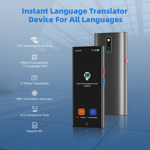 Dispositivo de Traducción Inteligente en Tiempo <span class=keywords><strong>Real</strong></span> VORMOR A80, 139 Idiomas, 4G WIFI, Interpretación Simultánea, Traductores Inteligentes - Product Image 2