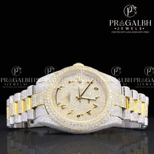 Cadeau pour unisexe mariage surprise bonne qualité exquis entièrement Moissanite diamants meilleurs bijoux de mode - Product Image 2