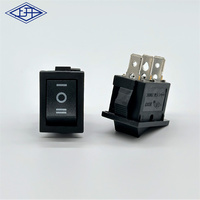 Approvisionnement d'usine Kcd3 15x21mm noir Mini 3 broches sur interrupteur à bascule T85