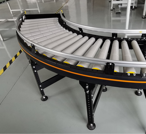 Toptan fabrika manuel sarma çubuğu konveyör özel uzunluk çelik yerçekimi ücretsiz akış konveyör depo lojistik kamyonlar için - Product Image 5