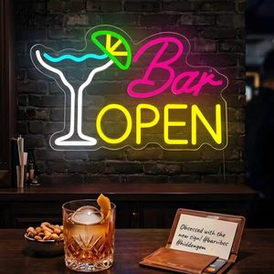 <b>Bar</b> open <b>LED</b> neon sign dimmable USB powered ambient <b>light</b> shop window decoration <b>light</b> street indicator <b>light</b> landscape <b>light</b> 5v - Product Image 6