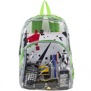 Sac à dos transparent pour enfants, petit sac à dos de mode imperméable, personnalisable avec logo, vente en gros, usine BSCI - Product Image 4