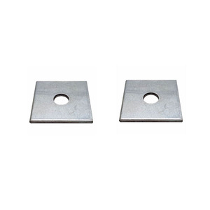 China fábrica sujetadores hardware tamaño personalizado arandelas de aluminio barato OEM de alta calidad de <span class=keywords><strong>acero</strong></span> inoxidable anodizado cuadrado arandela - Product Image 5