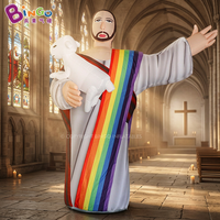 Ballon publicitaire gonflable géant de la Nativité, modèle de Jésus gonflable pour la décoration de scènes de Noël et de Pâques