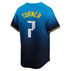 เสื้อเบสบอลผู้ชายฟิลาเดลเฟีย ฟิลลีส์ # 3 ฮาร์เปอร์ # 7 เทิร์นเนอร์ # 12 ชวาร์เบอร์ # ชุดกีฬาแฟนคลับปักลายฮาวเวิร์ด 6 ชิ้น - Product Image 4