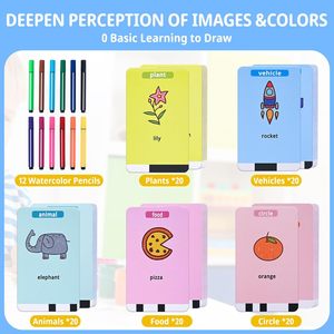 Robot de dessin intelligent pour enfants, esquisseur d'art, 3-12 ans, jouet éducatif en plastique, unisexe, cadeau de Noël - Product Image 5