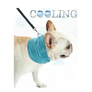 Ice Cooling Fabric Quickly Dry Different Packing Dog Bandana Pet Accessories