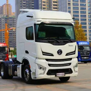 Shacman X6000 barato novo caminhão comercial 4X2 caminhão trator de potência forte diesel 320hp motor de caminhão trator