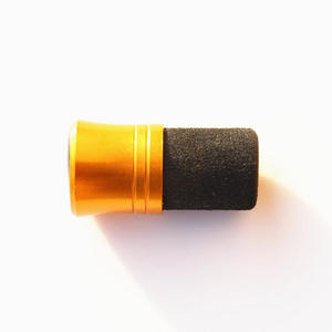 Tapones Metálicos Duraderos para Cañas de Pescar con Inserto de Espuma y Acabado de Aluminio - Product Image 2