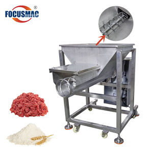 Odak makineleri tam paslanmaz çelik vida besleyici konveyörler granül toz besleme hunisi kıyılmış et konveyör - Product Image 3