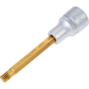 HAZET Zócalo destornillador 990LG-8 ∙ 1/2 pulgadas (12,5mm) cuadrado, hueco ∙ Perfil de dentado interno XZN ∙ Tamaño M8 - Product Image 1