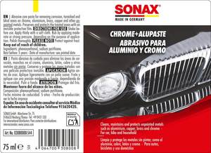 Pasta para Pulir Cromo y Aluminio para Autos, 75 ml, Restaura el Brillo y Protege las Piezas Metálicas de la Corrosión - Product Image 5