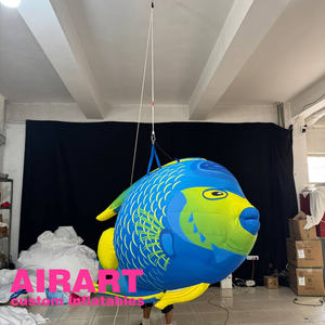 <span class=keywords><strong>Peces</strong></span> tropicales inflables, Animales Marinos mascota de <span class=keywords><strong>peces</strong></span> colgantes inflables para decoración de <span class=keywords><strong>fondo</strong></span> de escenario - Product Image 6