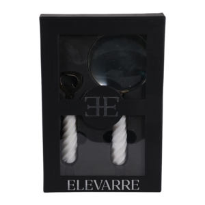 Scultura con lente d'ingrandimento e apribottiglie con manico in marmo, accessorio decorativo per tavolino da caffè, mensola, soggiorno - Product Image 2