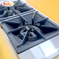 Cuisinière à gaz de table avec 2 brûleurs avec CE