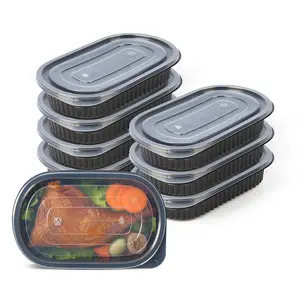 Micro Food Grade Restaurant Take Out Meal Packing Container Lunch PP Bento Box Disposable