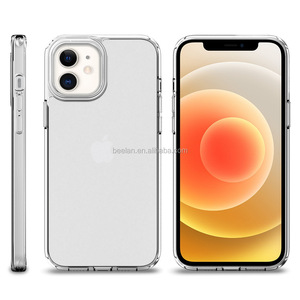 Venta al por mayor híbrido claro suave transparente TPU <span class=keywords><strong>funda</strong></span> protectora dura de la cubierta del teléfono para <span class=keywords><strong>Apple</strong></span> <span class=keywords><strong>iPhone</strong></span> <span class=keywords><strong>12</strong></span> - Product Image 1
