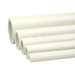 Tuberías de Suministro de Agua Rusheng Pph Dn15 Dn100 Blancas para Uso Químico Industrial - Product Image 1