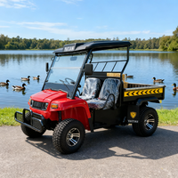 UTV Eléctrico de Servicio Pesado, Elektro-Lastwagen, UTV de 2 Toneladas de Carga Útil, Camión de Carga Industrial de 72V