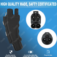 Connecteur de charge olink EVSE chargeur cc rapide 250A ccs2 vers adaptateur CHAdEMO adaptateur DC EV adaptateur chademo ccs2
