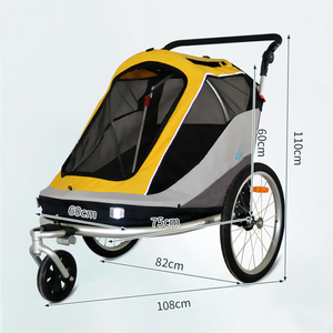 <span class=keywords><strong>Remolque</strong></span> <span class=keywords><strong>de</strong></span> bicicleta duradero <span class=keywords><strong>de</strong></span> rueda grande <span class=keywords><strong>de</strong></span> nuevo diseño, <span class=keywords><strong>remolque</strong></span> <span class=keywords><strong>de</strong></span> perro <span class=keywords><strong>de</strong></span> bicicleta E Extra grande <span class=keywords><strong>de</strong></span> carga plegable <span class=keywords><strong>para</strong></span> exteriores - Product Image 3