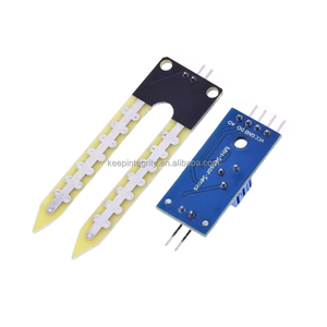 Module de capteur d'humidité du sol, sonde de détection d'humidité du sol pour voiture robot intelligente, surveillance <span class=keywords><strong>agricole</strong></span> - Product Image 3