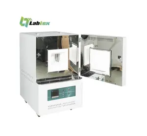 LABTEX Muffle Furnace 1700 Degree Ceramic Fiber Laboratory Price Of Muffle Furnace Industrial Thermostat Heating Machine