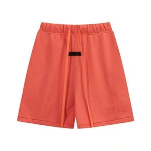 กางเกงขาสั้นทรงหลวมพิมพ์ลายตัวอักษรแบบฟล็อกสองชั้นสุดเทรนดี้สำหรับผู้ชายและผู้หญิง กางเกงขาสั้น FOG รุ่นซัมเมอร์ ความยาวห้านิ้ว - Product Image 6