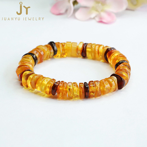 Bracelets en pierre <span class=keywords><strong>d</strong></span>'<span class=keywords><strong>ambre</strong></span> feuilletée Bracelets en pierre naturelle de perles <span class=keywords><strong>d</strong></span>'<span class=keywords><strong>ambre</strong></span> Bracelets en pierres précieuses de bijouterie - Product Image 2