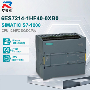 Nouveau contrôleur programmable d'origine SI-EMENS PLC 6ES7214-1HF40-0XB0 SIMATIC S7-1200 CPU 1214FC Module CPU compact DC/DC/Rly - Product Image 1