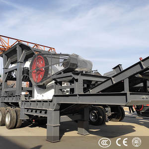 Concasseur à mâchoires mobile 100-180 TPH pour le concassage de pierres avec moteur principal et composants PLC disponibles à la vente - Product Image 5