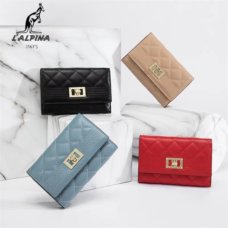 New launch 2020 leather wallet luxury ladies wallet long wholesale genuine clutch wallet women
