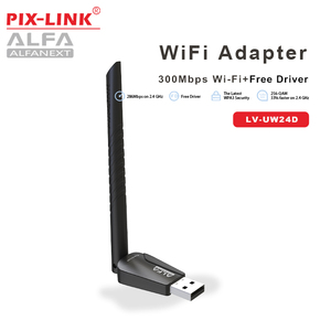 Alfa Nhà Máy Ban Đầu 150Mbps USB Wifi Adapter Miễn Phí Điều Khiển Ăng Ten Bên Ngoài Cho Card Mạng Không Dây Dongle Cho <span class=keywords><strong>PC</strong></span> Máy Tính Để Bàn - Product Image 3