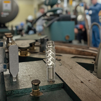 Services de tournage CNC avancés pour composants de conduits d'air en titane - Brochage, perçage et fraisage pour l'usinage |   Modèle SLT021