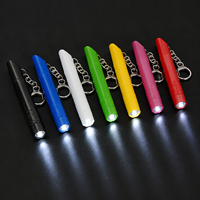 Sifflet de camping 3-en-1 avec logo personnalisé, lampe torche LED, outil de survie avec porte-clés, outil d'urgence portable pour l'extérieur, cadeau promotionnel