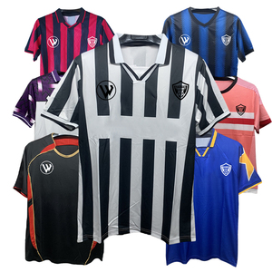 เสื้อฟุตบอลวินเทจอิตาลี เรอัลมาลินาโน่ สำหรับผู้ชาย ผ้าโพลีเอสเตอร์ 100% ระบายอากาศได้ดี แห้งเร็ว แขนสั้น เหมาะสำหรับฤดูร้อน ลายพิมพ์แบบรีดร้อน - Product Image 4