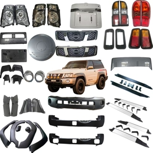 Для Nissan Patrol Y61 части кузова автомобильный бампер светодиодный задний фонарь крышка шины и комплект для переоборудования запасных шин запасные части автомобиля - Product Image 1