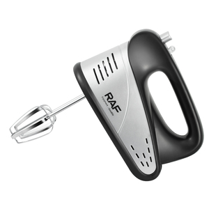 Batteur électrique multifonctionnel RAF à <span class=keywords><strong>double</strong></span> tige, 5 vitesses, pour pétrir la pâte, les œufs, avec crochet, <span class=keywords><strong>fouet</strong></span> et batteur - Product Image 4