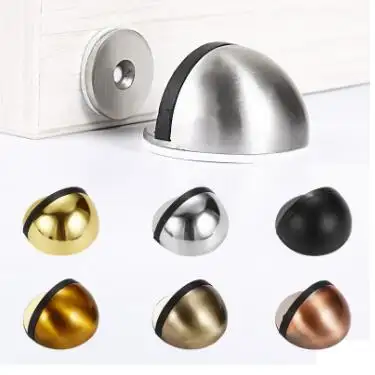 304/201 Stainless steel turtle top with magnetic non-punched door touch ground suction rubber semi-circular anti-collis suction